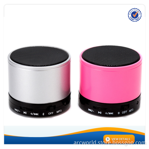 AWS552 Cheapest Factory 3.5mm Stereo Plug Speaker Mini Amplifier Microphone S10 Bluetooth Battery Speaker